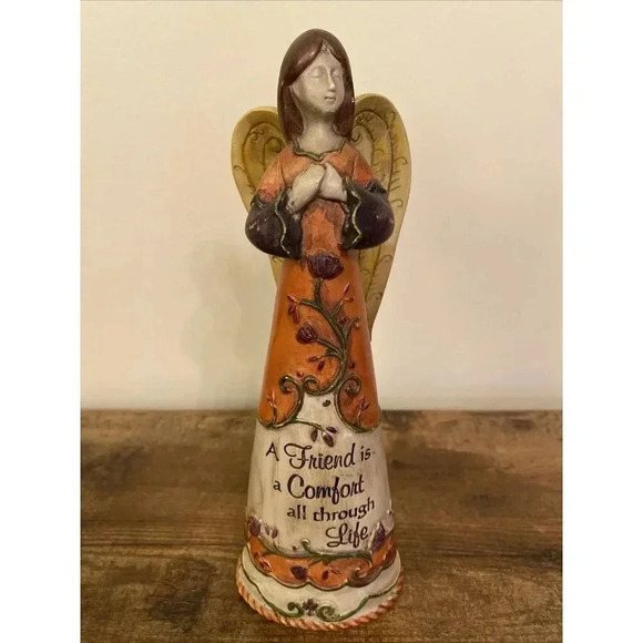 A Friend Is A Comfort All Through Life Angel By Blessed Traditions By Carson’s - Picture 1 of 7